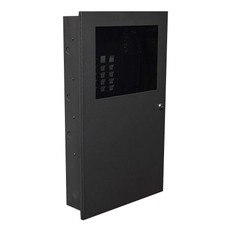 Potter Electric Signal HMX-MP64/P | High-Rise Voice Evacuation with 64 Switch Controls and Master Fire Phone - Gray
