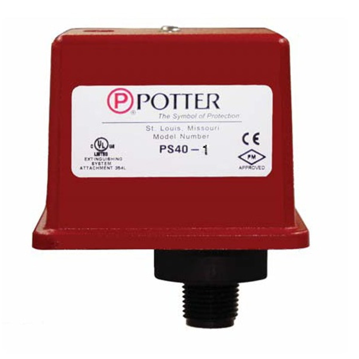 Potter Electric Signal - Usa 1340403 | Ps40-1 Supervisory Pressure - Hold Up