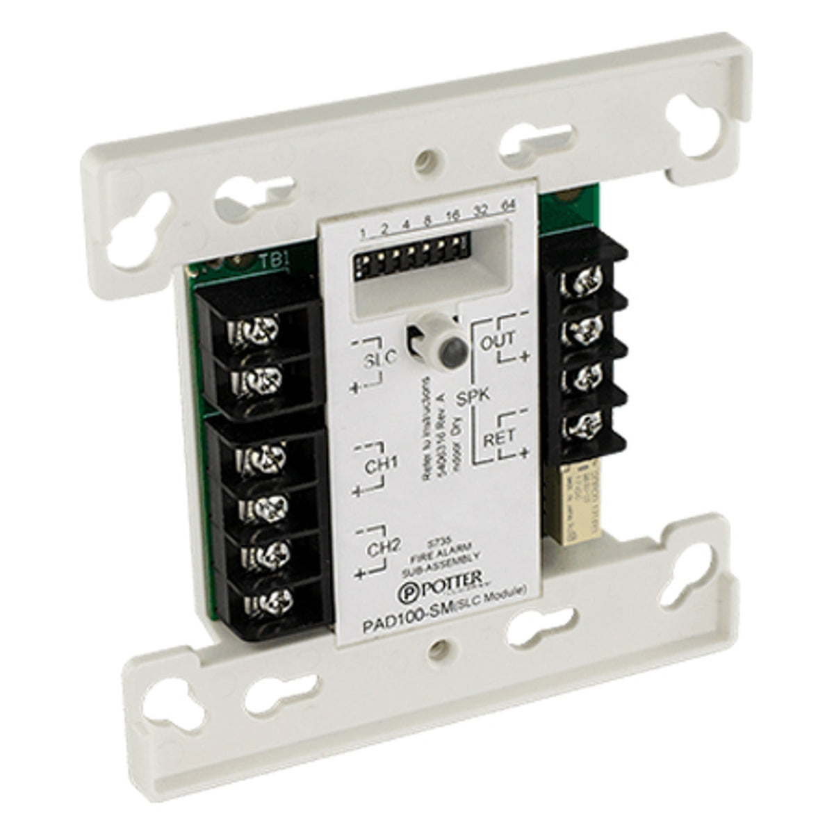 Potter Electric Signal - Usa 3992724 | Pad 100-Sm: Speaker Module - Speaker
