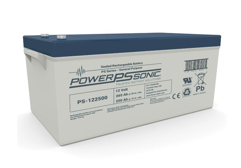Powersonic 1225008402 | PS-122500B 12V 260Ah Battery (B Terminals)