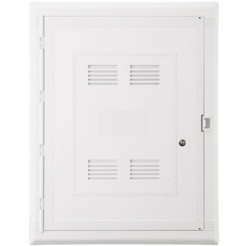 Primex Manufacturing 125-0995 | Hinged Lid and Frame, Transparent Plastic, 14 in. W x 4 in. D x 25.1 in. H