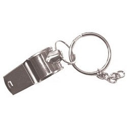 Pro-Lok K380 | Safety Whistle Key Chain, Metal, 1 per Card