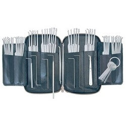 Pro-Lok PKX-62 | Lock Pick Set, 62-Piece, Includes Array of Hook, Diamond, Ball, Rake, Broken Key Extractor, (6) Tension Wrench, PKX-WP5 Warded Pick Set