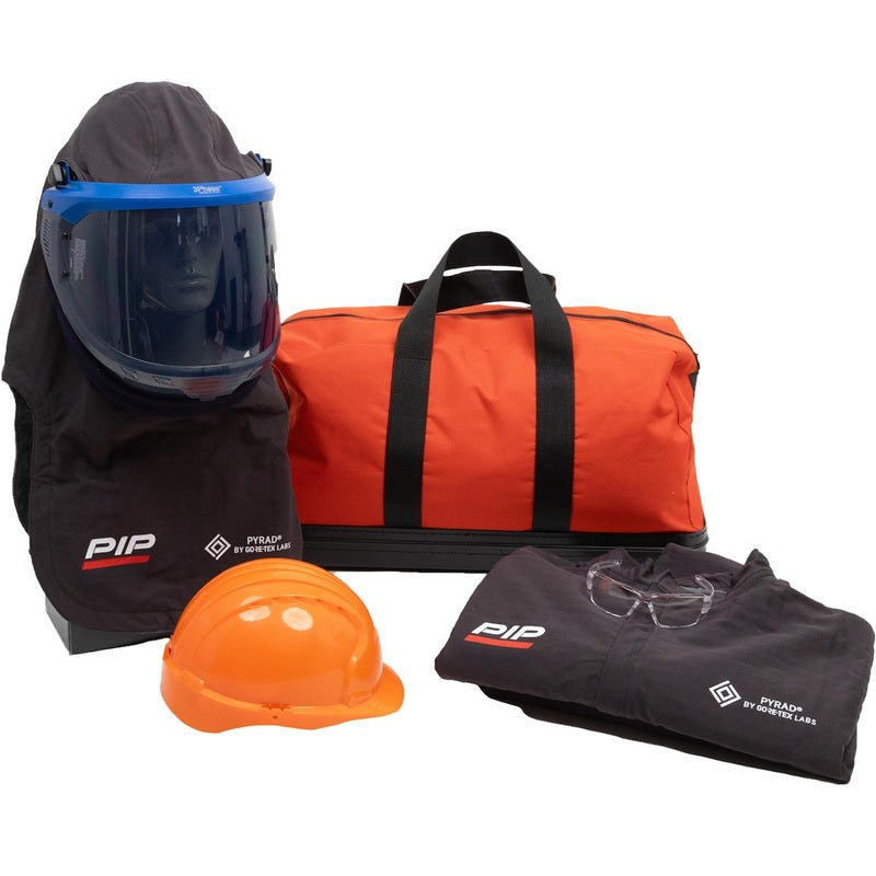 Protective Industrial Products 9150-40PYR-GR/3X | Pyrad Arc Flash Kit, 40 cal/cm² Rating, Gray, Size 3X-Large
