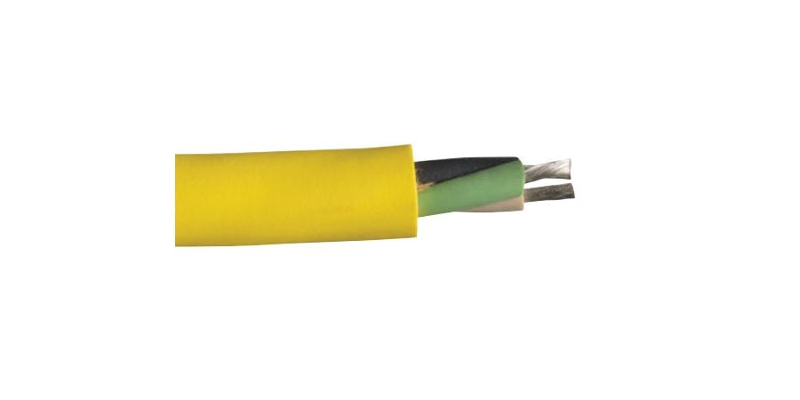 Prysmian Group 02639 | Portable Cord, 4 Pair, 14 AWG, 600VAC, Yellow, Tinned or Coated Copper, 105/34 Str.
