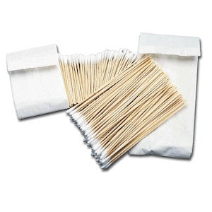 Puritan Medical Hardwood 838-WCS | Cotton Tip Cleaning Sticks, 3" Length, 1, 000/Box