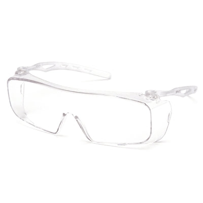 Pyramex Safety Products S9910ST | Cappture Dielectric OTG Safety Glasses Clear Frame, Clear Anti-Fog Lens