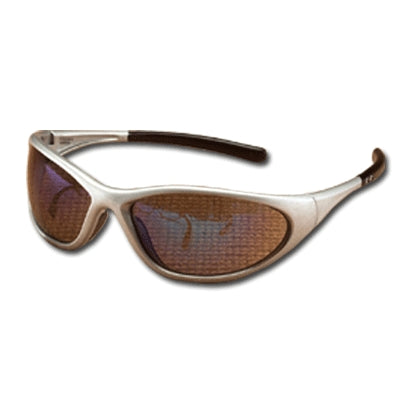 Pyramex Safety Products SS3320E | Zone II Safety Glasses Silver Frame, Gray Lens