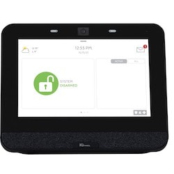 Qolsys Inc IQP4001BLK | Iq Panel 4 (Verizon) Srf:319 + Powerg:915 - Black