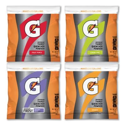 Quaker Oats Co 03944 | Gatorade Powder Pack, Variety, 2.5 Gallon Yield, 32 Packs