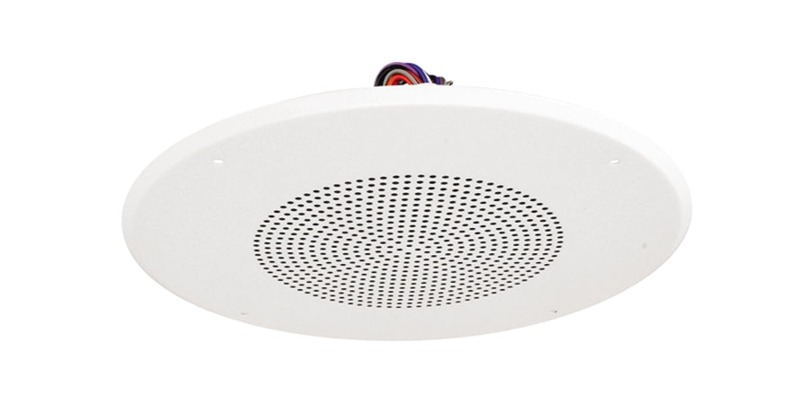 Quam Nichols Company C10X/BU/WS | Loudspeaker, Indoor, White, Pre-Tinned Leads, 102 dB, Indoor, 65 Hz to 17 kHz