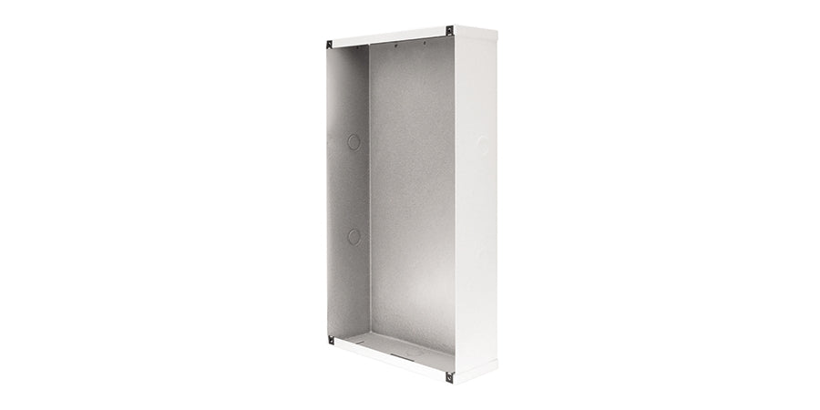 Quam Nichols Company ES8-CK | Clock Back Box, Indoor, White