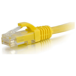 Quiktron 570-115-050 | Q-Series Patch Cords, CAT5E, Booted, Yellow, 50 FT