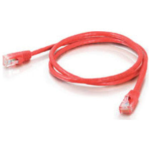 Quiktron 576-130-002 | Copper Patch Cables, 2 ft., Red, RJ-45 Male to Male, Cat 6