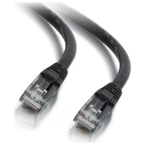 Quiktron 576-135-010 | Value Series Cat 6 Booted Patch Cord, 10 ft., Black