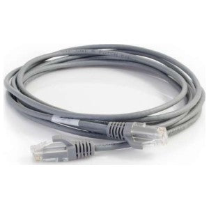 Quiktron 576-RD00-003 | Q-Series Cat 6 Patch Cord, Reduced Diameter, Gray, 3 ft.