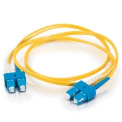 Quiktron 810-447-017 | Fiber Jumper Cable SC to SC, 5M