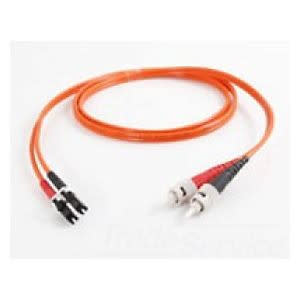 Quiktron 850-L12-009 | Value Series Fiber Jumper Cable LC to ST, Multimode, 3M