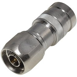 R F Industries Ltd COMP-NM-400PL | Compression Connector, N Male, 6 Ghz Frequency, 50 Ohm Impedance, White Bronze Body