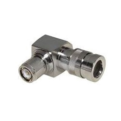 R F Industries Ltd COMP-TRA-400 | Compression Connector, Right Angle, 50 Ohm Impedance, White Bronze Body For Lmr-400 And Equivalent Braided Cable