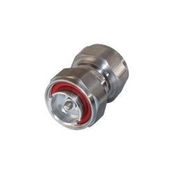 R F Industries Ltd P2RFD-1650-SS | Coaxial Adapter, Low Pim, 7-16 Din Male To 7-16 Din Male, White Bronze Body, Stainless Steel Coupling Nut