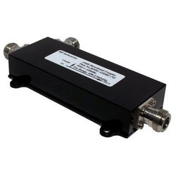 R F Industries Ltd RFDC-13DBC-NF | Directional Coupler, Low Pim, 13 Db, 698 To 2700 Mhz Frequency, Less Than Or Equal To -155 Dbc, Ip67, Black