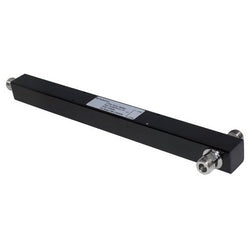 R F Industries Ltd RFPS-2A-NF | Power Splitter, Low Pim, 2-Way, 3 Db, 380 To 2700 Mhz Frequency, Less Than Or Equal To -155 Dbc, Ip67, Black