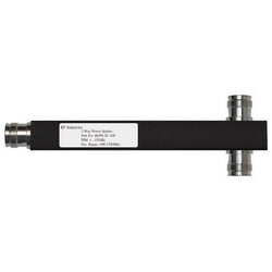 R F Industries Ltd RFPS-2C-43F | Power Splitter, Low Pim, 2-Way, 3 Db, 698 To 2700 Mhz Frequency, 4.3 To 10 Female, Ip67, Black
