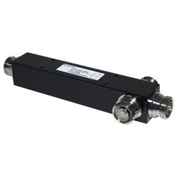 R F Industries Ltd RFPS-3C-DF | Power Splitter, Low Pim, 3-Way, 4.8 Db, 698 To 2700 Mhz Frequency, 7 To 16 Din Female, Black