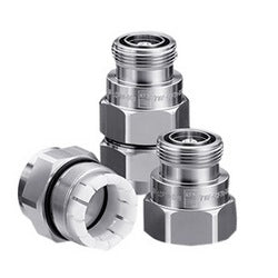 RFS Technologies Inc 7M7ML12-060FFP | 7-16 DIN Female Connector for 7/8" Coaxial Cable, OMNI FIT(TM) Premium,Straight, O-Ring and compression sealing