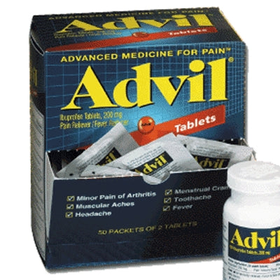RJ General Corporation 29701 | Advil Industrial Pack, 100 Tablets