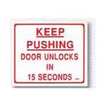 Rutherford Controls Internatio BC3M | Mylar Sgnge- Keep Pushing Unlk