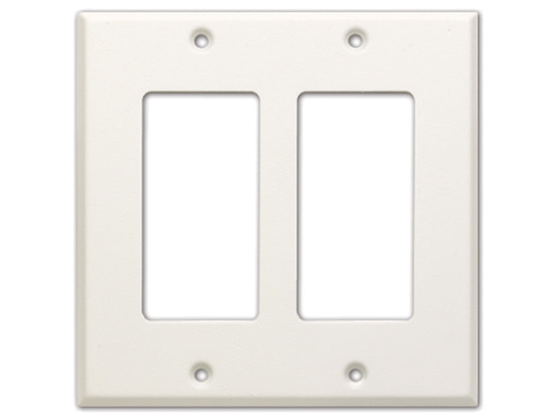 Radio Design Labs CP-2 | Double Cover Plate, White