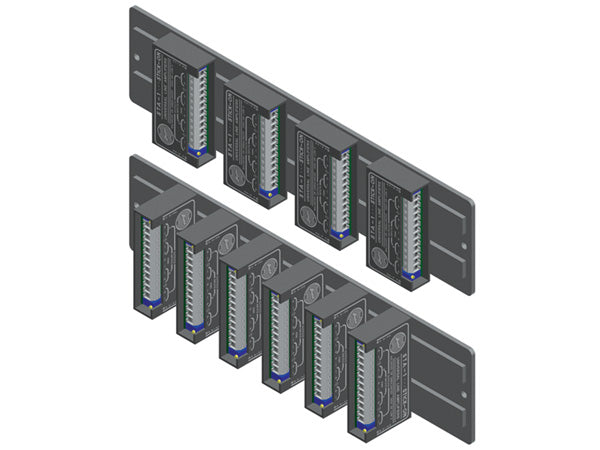 Radio Design Labs SMK-12 | Mounting Plate, 2.89 in. W x 11.89 in. H x 0.13 in. D