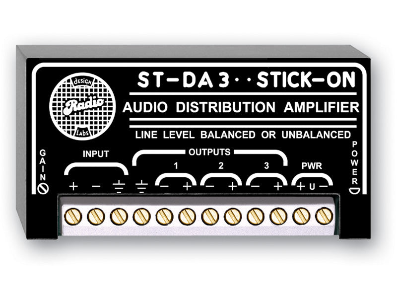 Radio Design Labs ST-DA3 | Distribution Amplifier, 1 Input x 3 Output, RF Inputs