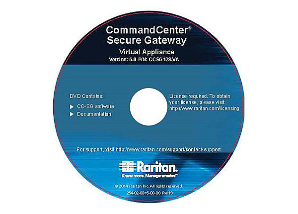Raritan CCL-512 | License Package for CommandCenter Secure Gateway, 512 Additional Nodes