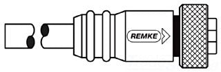 Remke Industries 103A0120AP | Mini-Link Plug Assembly, PVC, Female, 3-Pole, 12 ft, 16 AWG