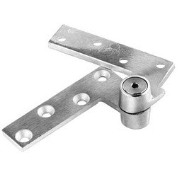 Rixson Door Closer 180 626 | Floor Closer Pivot Standard Top, Non-Handed, Full Mortise, 3/4" Offset, Satin Chrome
