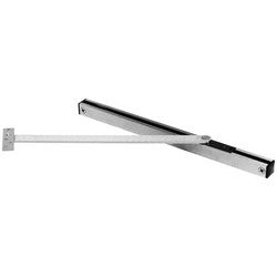 Rixson Door Closer 9-336 652 | Door Stop Heavy Duty Surface Mount, Single Acting, 38" Butt Offset Pivot and 41" Center Hung Pivot, Satin Chrome