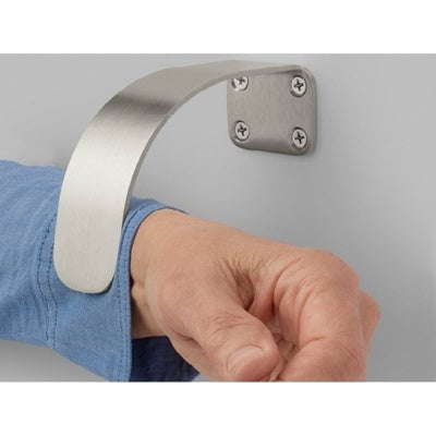 Rockwood Manufacturing AP1140 32DMS | Hands-Free Arm Pull, US32DMS Satin Stainless Steel, 4-1/2 in.