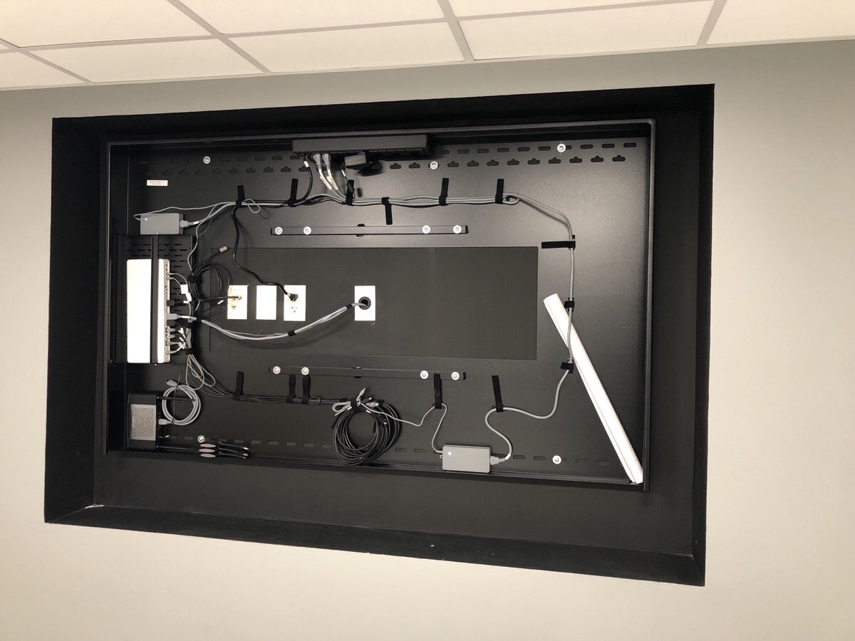 RoomReady SET-84-STANDARD | Display Wall Enclosure Kit, 84–98 in Display