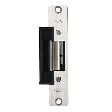 Rutherford Controls 4105-05 X 32D | Commercial Duty Electric Strike for ANSI Centerline Latch Entry In Brushed Stainless Steel