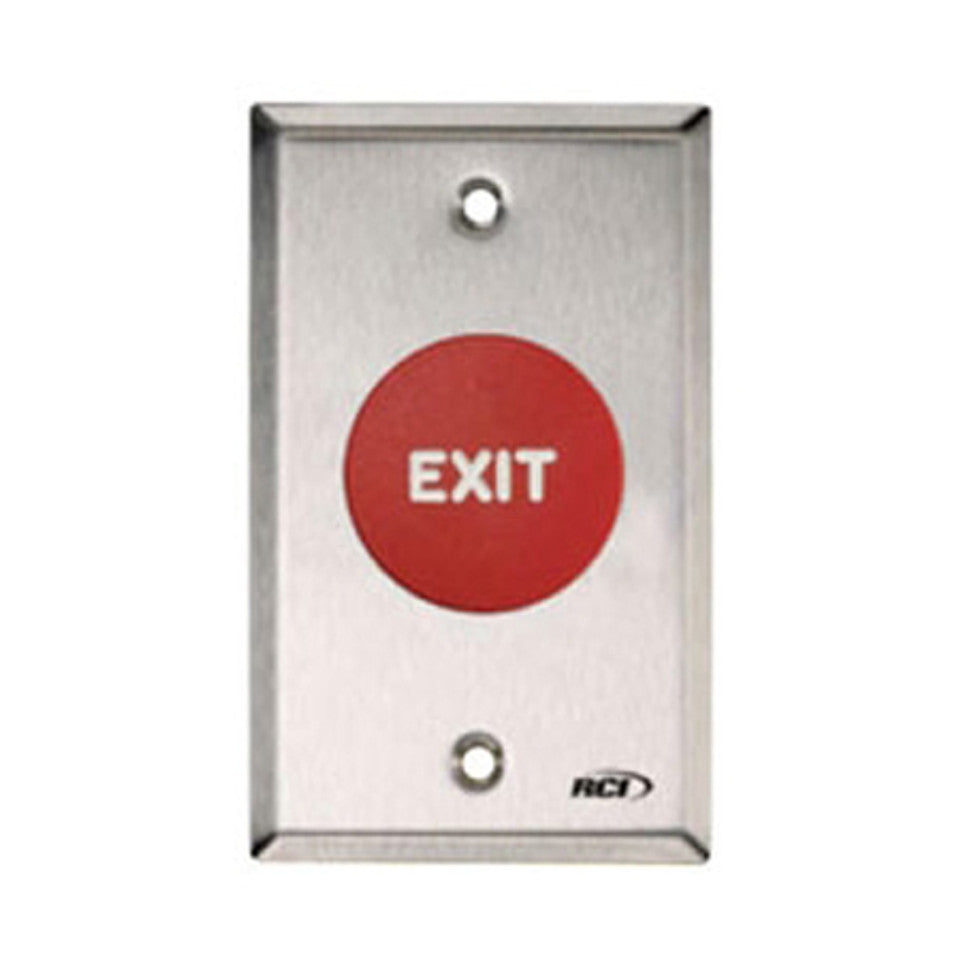 Rutherford Controls 908-GE-MA X 32D | Exit Pushbutton Green, Maintained