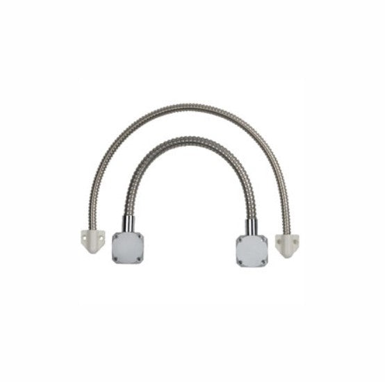 Rutherford Controls 9507-7S | Current Transfer 7 Inch Flex Loop 4C @18AWG Nickel Plated Brass-Silver