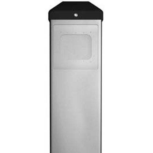 Rutherford Controls 9BOLLSPC | Bollard/Mounting Post Carbon Steel, Silver