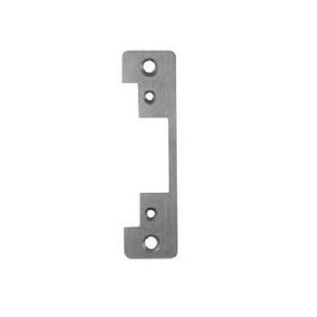 Rutherford Controls B4708-32D | Faceplate Only, 1-7/16" x 7-15/16", Round Corners, for 4 and 7 Series Electric Strikes
