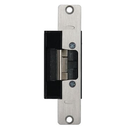 Rutherford Controls S6505 X 32D | Standard Heavy Duty Centerline Electric Strike for Round Corner In Brushed Stainless Steel