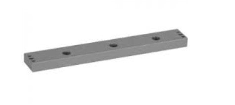 Rutherford Controls SP75 X 28 | Spacer for 8375, 1/4" x 13/16" x 6-9/16", Brushed Aluminum