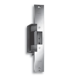 Rutherford Controls 4319-06 X 32D | Electric Strike, 9" Faceplate, For 3/4" Projection Latches, Satin Stainless Steel