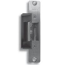 Rutherford Controls 7105-07 X 32D | Electric Strike, 5-7/8" Round Corner Faceplate, For 3/4" Projection Latches, Satin Stainless Steel
